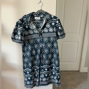Dizzie Lizzie Navy Dress Large